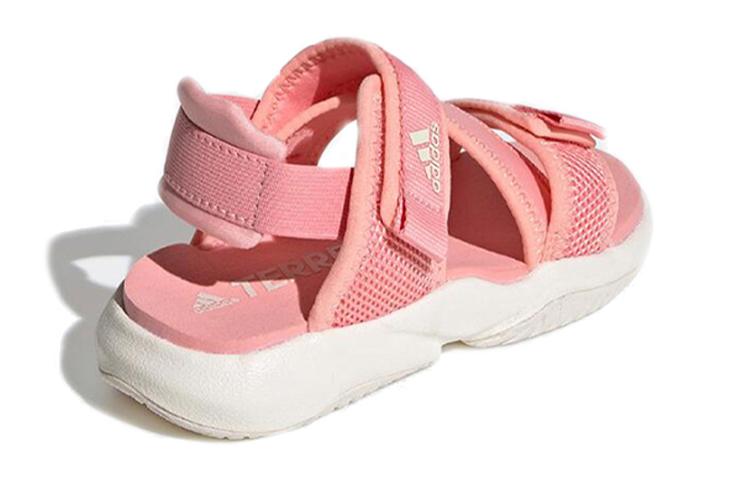 adidas Сандалии Terrex Sumra K с нескользящей подошвой и дышащей поверхностью, розовые, для детей, FV0837