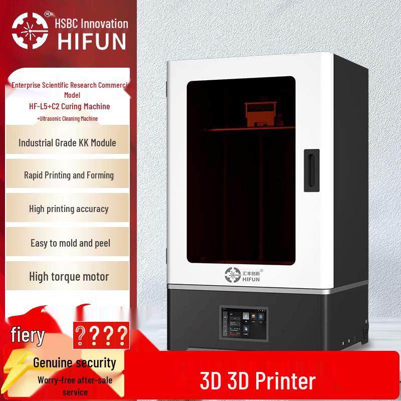 Промышленный 3D-принтер HIFUN 14 дюймов 16K для УФ-отверждения HF-L5