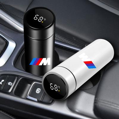 Умная бутылка-термос для автомобиля с дисплеем температуры, кофейная чашка для M E34 E36 E60 E90 E46 E39 E70 F10 F20 F30 X5 X6 X1 M3 M5 M6 E71 F01 F02 F87