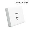 2/4 Ports Office Use 36V to 5V Wall Outlet Charger Station Electrical  Power Adapter Plug Outlet