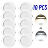 10 шт./лот светодиодный светильник 5 Вт 7 Вт 9 Вт 12 Вт 20 Вт 220 В встраиваемый потолочный светильник круглый светодиодный панельный светильник точечное освещение