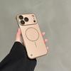 Металлический матовый безрамочный чехол для iPhone 17 - Магнитный, Ударопрочный, Защитная жесткая оболочка