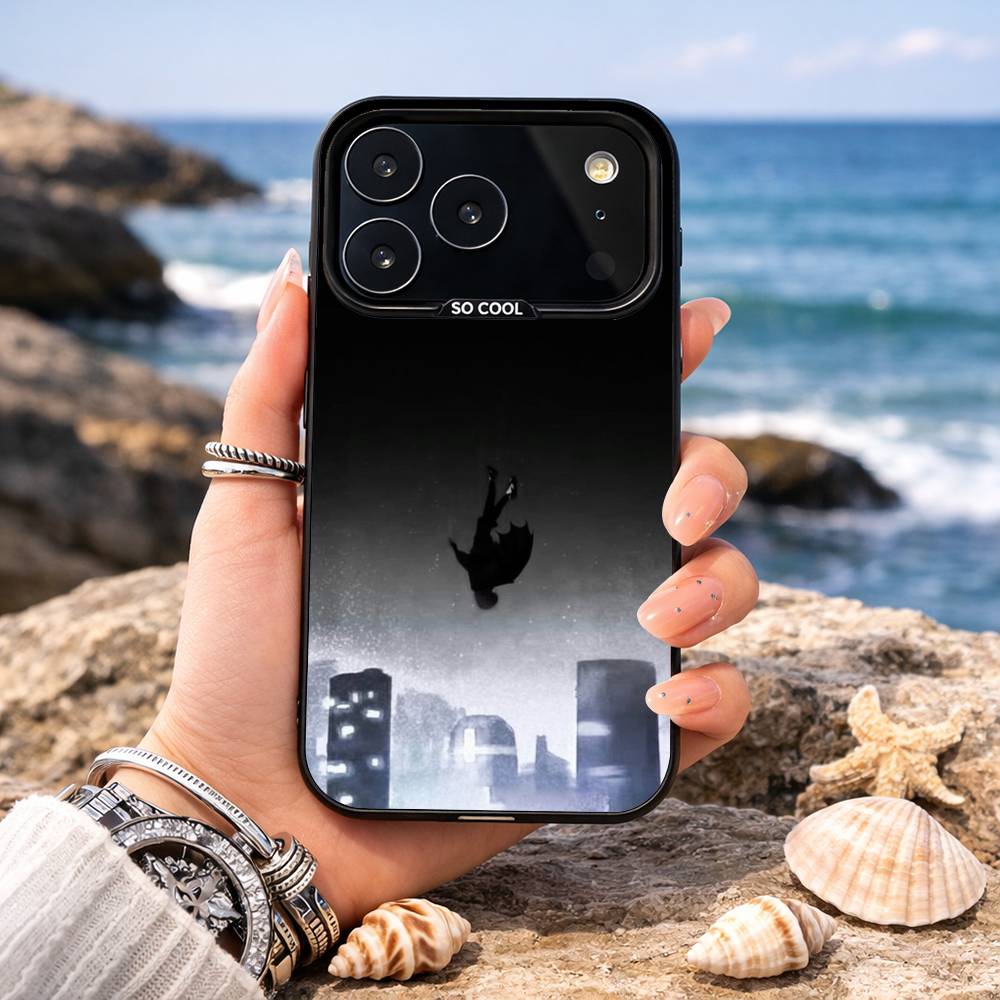 B-Beny Jr Rapper LowFlyer Phone Case For iPhone17 16 15 14 13 12 Pro Max Grey Black Matte Laser Metallic Aurora Funda