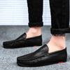 Fashion Leather Loafers for Men Fashionable Mens Casual Shoes Summer Comfortable Male Formal Shoes Slip On Mens Flats Chaussure Hommes