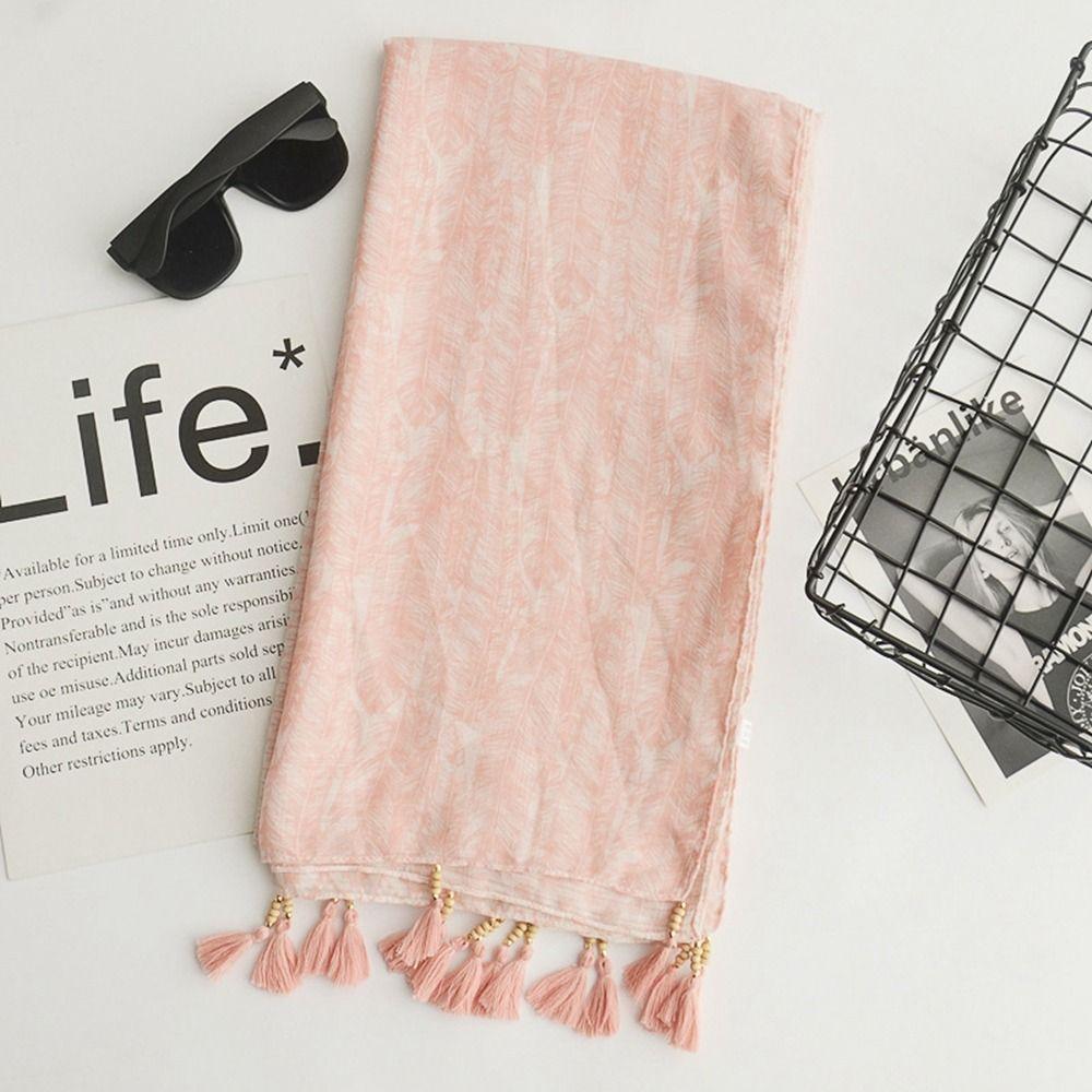 Style Ethnic Style Female Wraps Cotton Linen Scarf Korean Style Scarves Bohemian Style Shawl