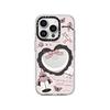 Магнитный защелкивающийся чехол для телефона IPhone 16 Pro Max 15 14 13 С дизайном Бабочка Бант Лебедь Мягкий силиконовый защитный чехол