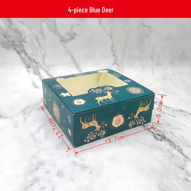 Windowed Dessert Packaging Boxes