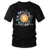 Cryptocurrency Bitcoin Crypto Btc Tshirt Unisex Novelty T Shirt Short Sleeve Blockchain Geek Tshirts  Cotton Tee Top Clothes