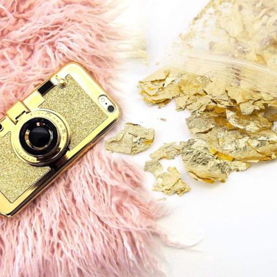 Гвозди Алюминиевая Фольга Дробленая DIY Сколотые Металлические Фольгированные Хлопья Для Салона