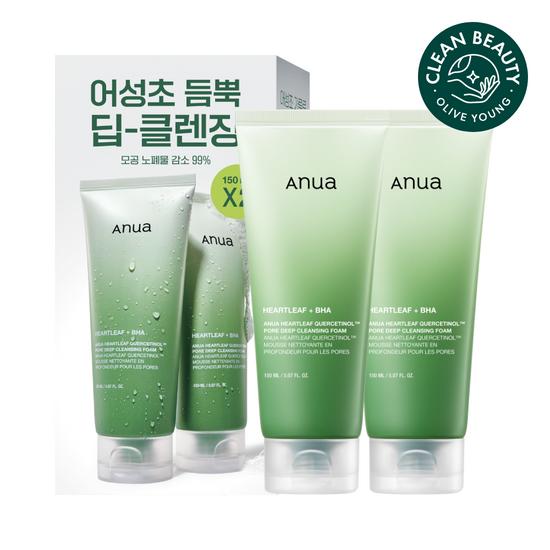 Anua Eoseongcho Sebum Extract Pore Foam 150ml 2-pack