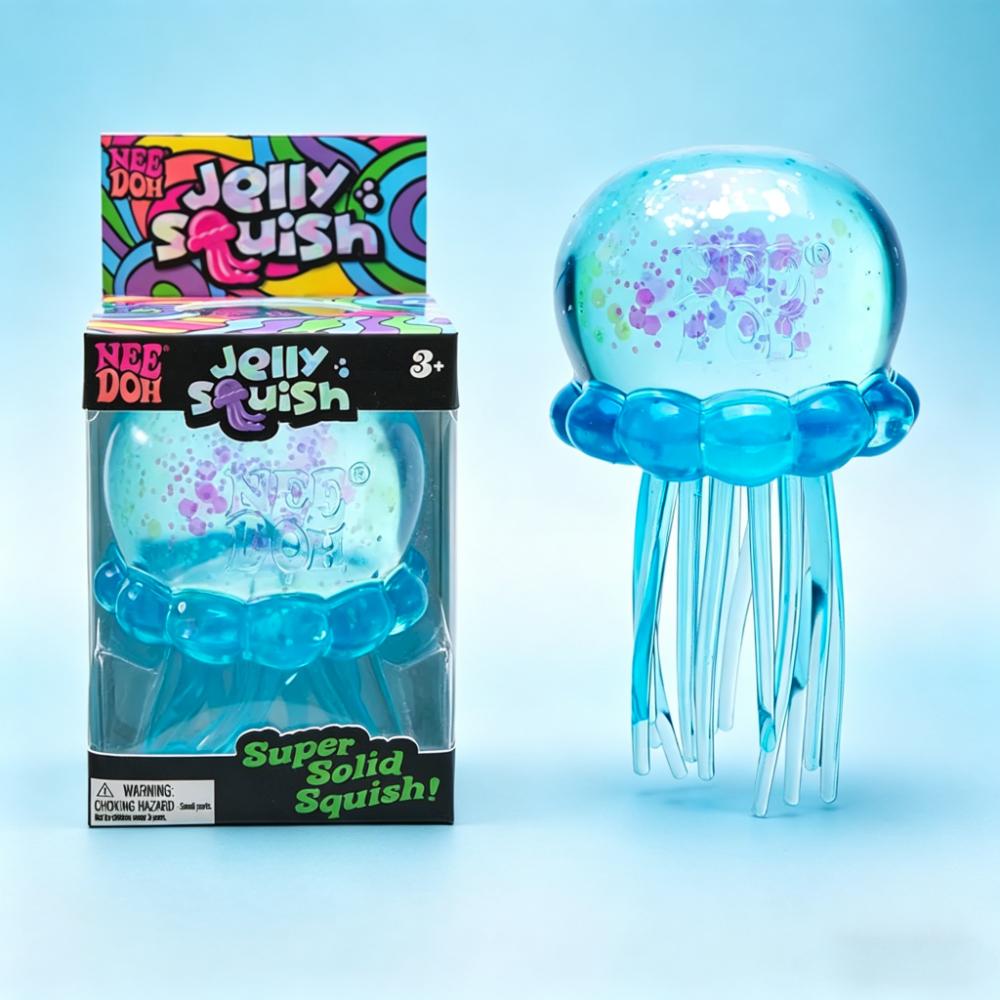Schylling NeeDoh Nice Cube Nice-Sicle Сквиш-игрушка, антистрессовый кубик для снятия напряжения при СДВГ и для концентрации