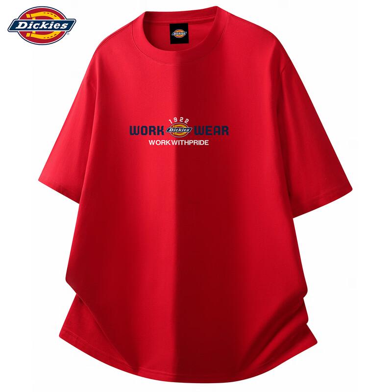 Мужская футболка Dickies из чистого хлопка с коротким рукавом