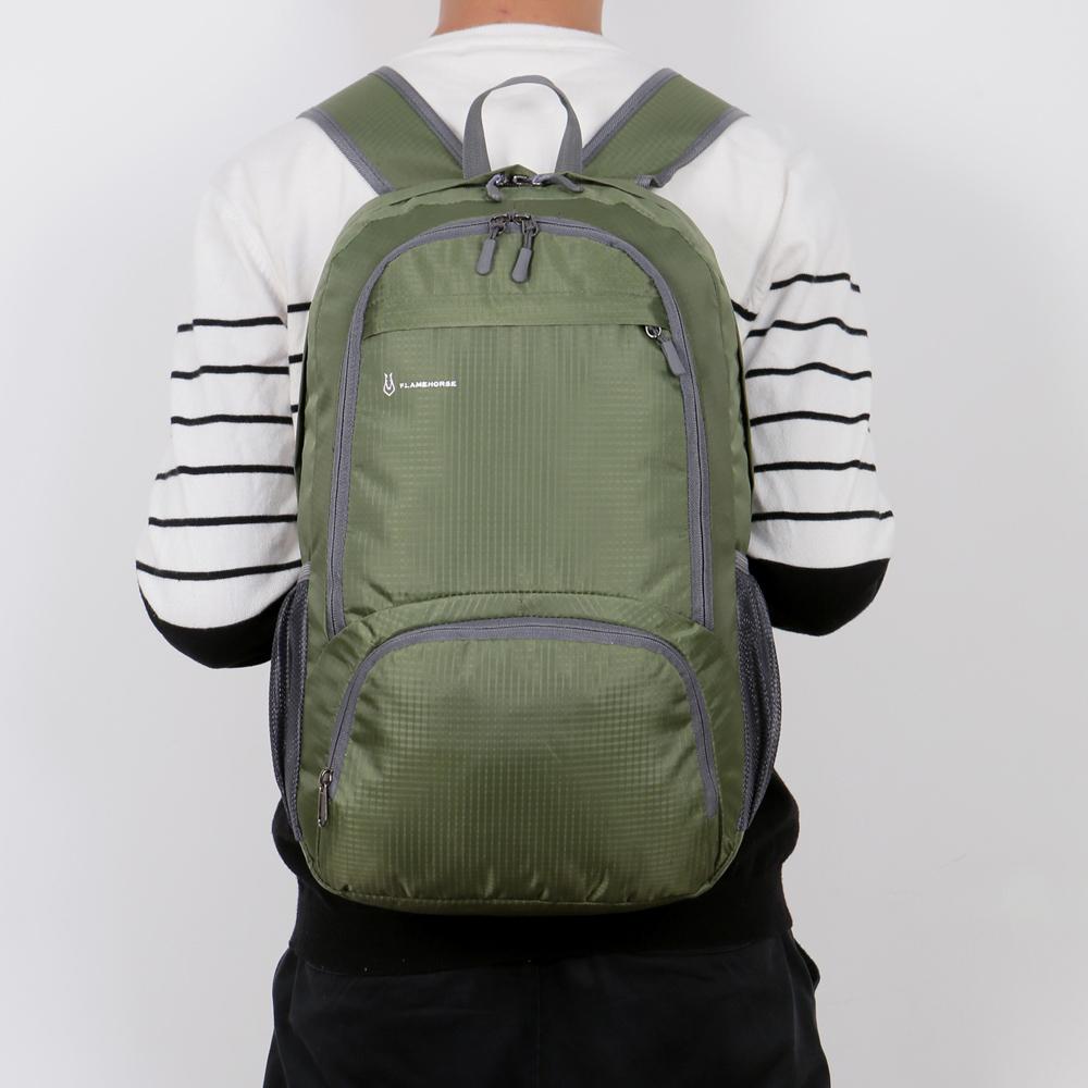 Складной рюкзак, легкий водонепроницаемый нейлоновый рюкзак для мужчин и женщин, уличные сумки для путешествий, пешего туризма, кемпинга, велоспорта, школы