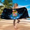 1PC Fc Porto Crest Design Beach Towel, Microfiber Beach Towel, Perfect For Pool, Beach, Travel, Home Decor Beach Party Fan gifts