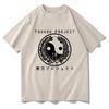 Plus Size Anime TouHou Project Welcome Hell Tshirt 2025 Women Clothing Harajuku Clothes Summer Tops Unisex Graphic T Shirts