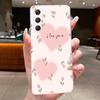 Phone Case For Samsung Galaxy M34 5G M54 F54 F34 Protective Cases For Samsung M52 Capa Flower Butterfly Soft Silicone TPU Cover