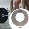 4 Pieces Barbells Reminders Labels Weight Stickers Gym Accessories Identification