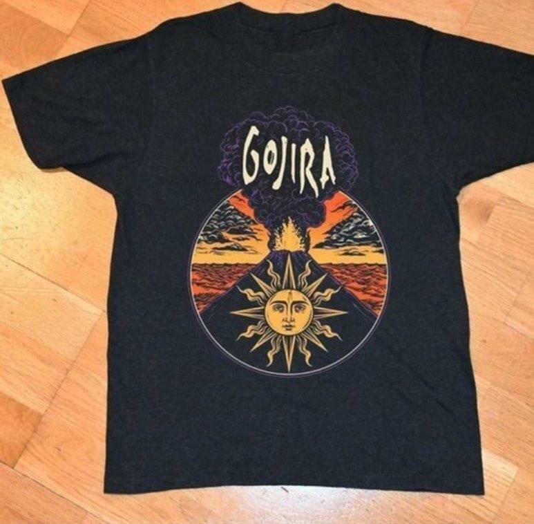 Vintage Retro Gojira Blow Up T-shirt 90s Music T-shirt Gojira Shirt