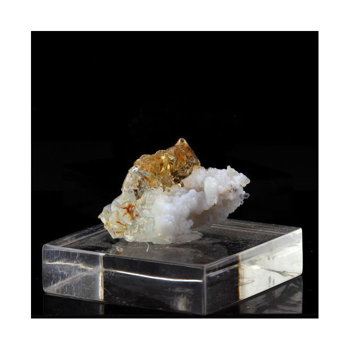 Pierres et Minéraux. Opale Hyalite (Var: Opal-AN). 124.5 ct. San Luis Potosí, Mexique.