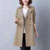New Spring Clothing, New High-end Women's Windbreaker Coat, Loose Small Windbreaker Coat, Women's Mid-length Spring and Autumn Style