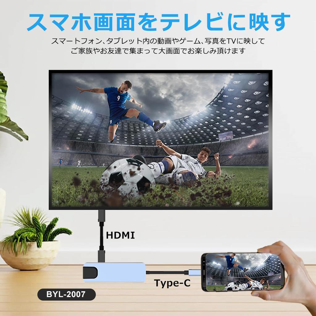 USB C Hub 5in1 Hub Bus Power 4K HDMI LAN PD Зарядная док-станция Совместимость с MacBook Air Ноутбук ПК iPad Air Pro Multi Display Type-C USB-C
