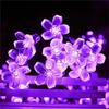 LED Festoon Cherry Blossom Garden Tree Solar Garland Wedding Party Balcony Decoration Holiday Outdoor Solar Light String