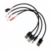 USB-кабель для зарядки с разъемами XH2.54 и PH2.0 JST (мама)