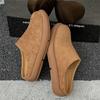 2025 Spring New Outer Wear Boken Casual and Comfortable One-pedal Men's and Women's Slippers Bag Head Shoes 45225-Y