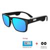Bone Conduction Wireless Bluetooth 5.0 Smart Glasses Stereo Headset Polarized Sunglasses Can Be Matched With Prescription Lens