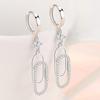 Lindon Zircon Copper Alloy Earrings Drop Earrings For Women Wedding Party Gifts