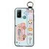 Anti-knock Lanyard Phone Case For Doogee N30 Cartoon Protective Fashion Design Soft Case Phone Holder Shockproof Ring