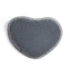 40x30cm Shower Floor Nonslip Soft Flannel Carpet Heart Mat Bath Rug Memory Foam