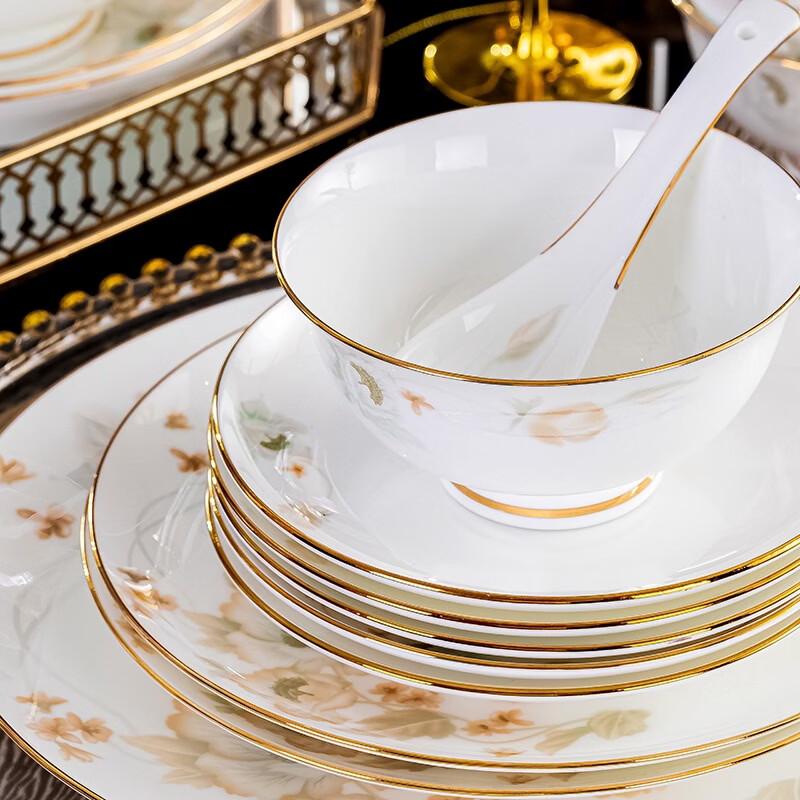 Керамический набор посуды Ru Han Jingdezhen, безопасный для микроволновой печи