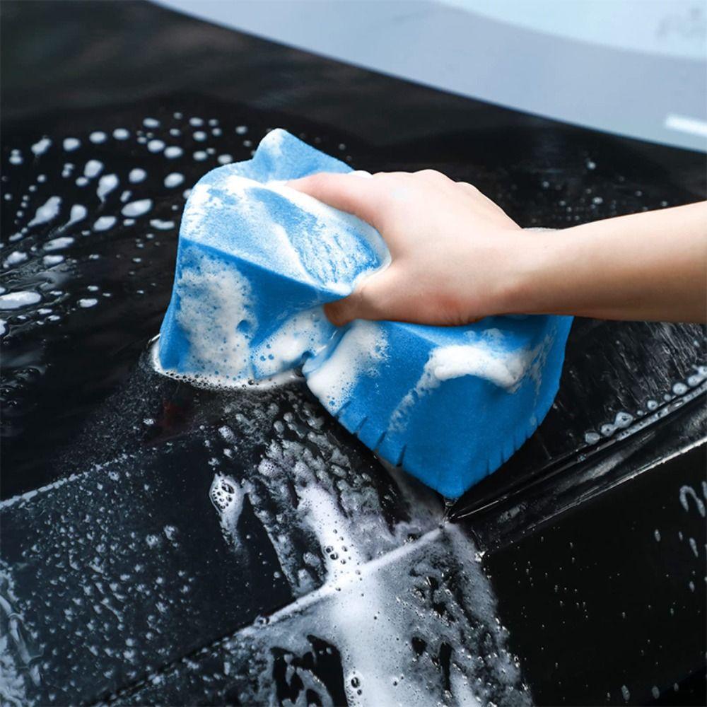 Sponge Large Cross Soft Foam Grid Sponge Soft Multifunctional Large Sponge Tire Wash Wipe Tool