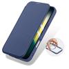 Dux Ducis Flip Case for iPhone Air, Skin X Pro, for MagSafe, Navy Blue