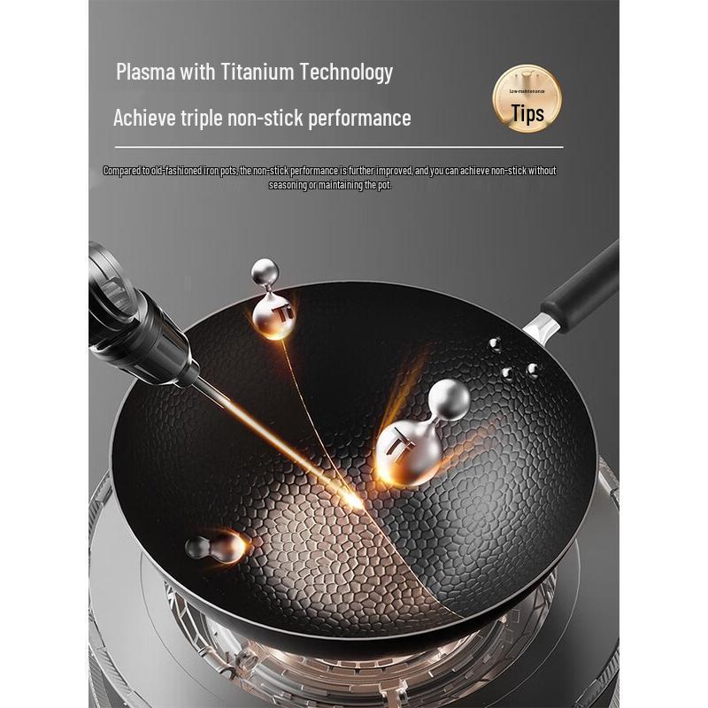 SUPOR 30 см Титановый Железный Антипригарный Вок