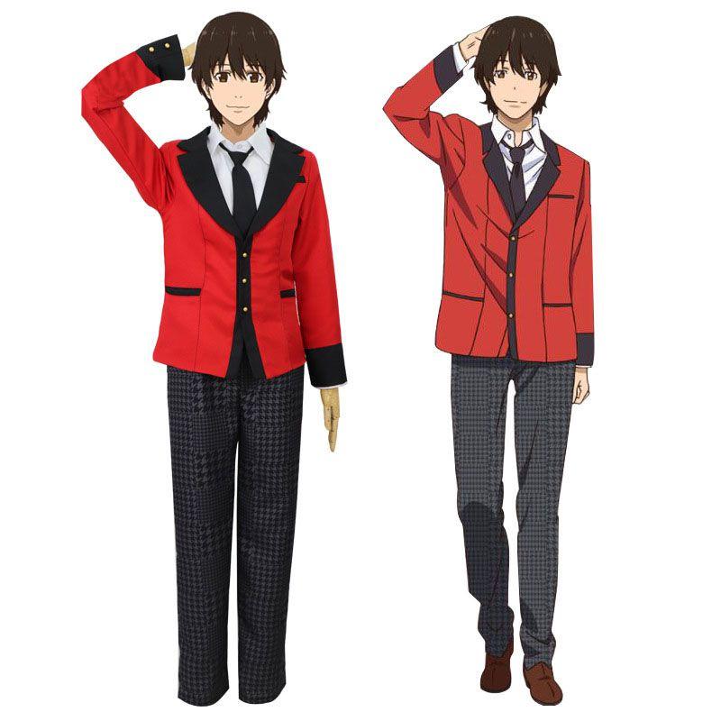 Костюм для косплея Kakegurui Jabami Yumeko Ryota Suzui, выполненный из прочной ткани и с идеальными швами для праздничных мероприятий
