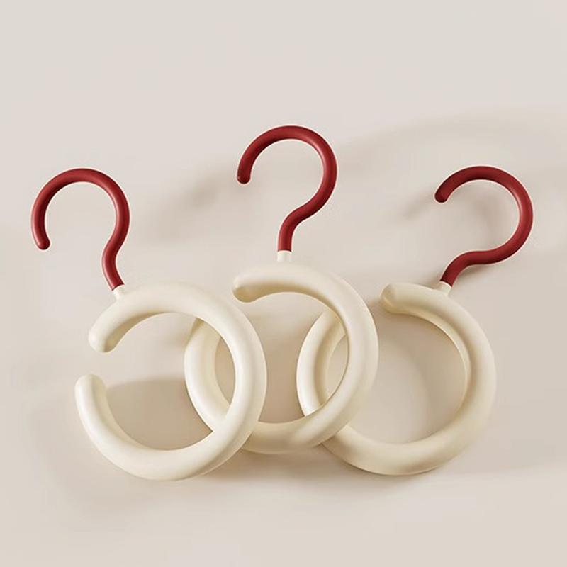 Дофаминовый крючок Многофункциональный вращающийся неперфорированный шарф шляпа сумка вешалка круглая шарф Выставочная витрина