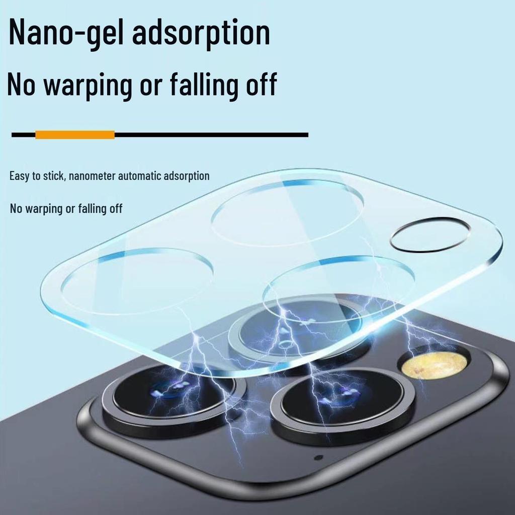 Совместимая защита объектива камеры для iPhone 16 Pro Max/17 Pro Max/17 Air