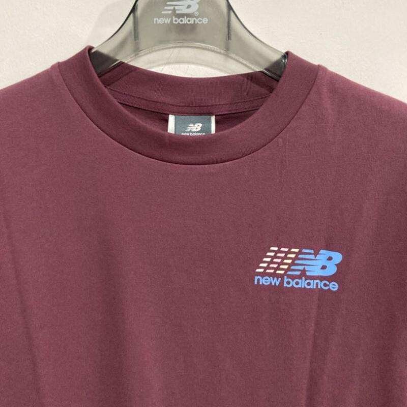 New Balance Футболка с коротким рукавом Gradation Graphic Nbnef22471 темно-фиолетового цвета