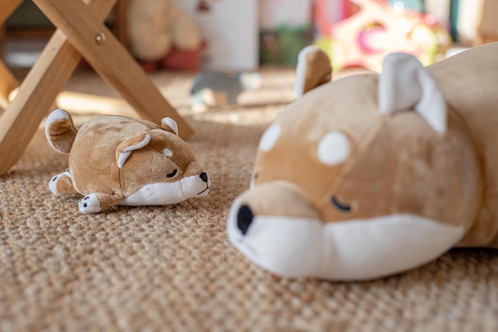 LIV HEART Маскот Зефирный Животное Котаро Сиба-ину 9 см Плюшевая Игрушка (приблизительно. длинный) 48657-44