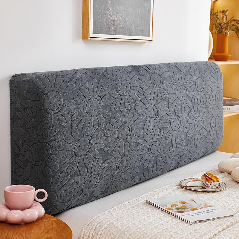 Headboard Covers, Stretch Bed Headboard Slipcover, Dustproof Protector Cover for Linen Fabric Tufted Upholstered Headboard