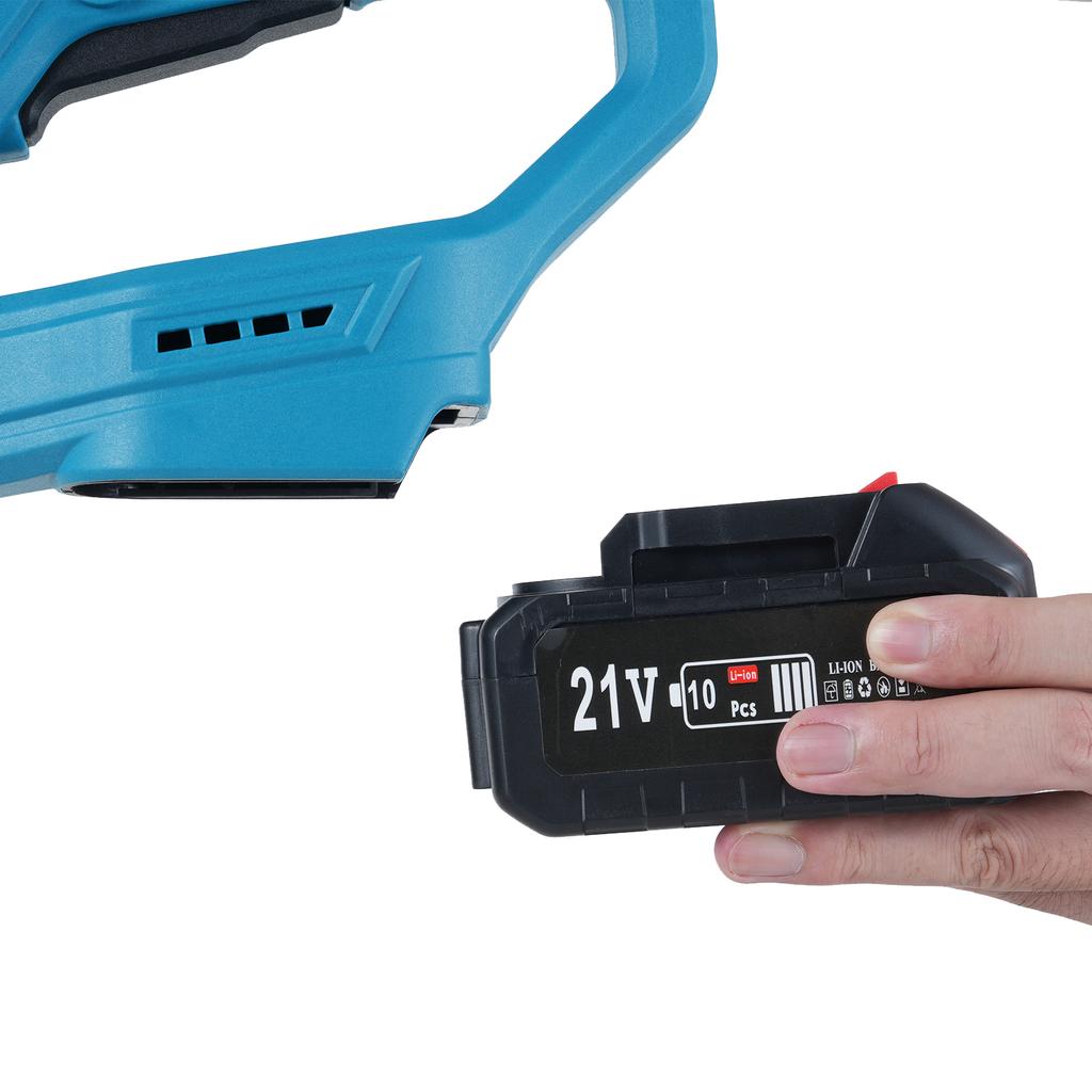 Аккумуляторная лопата для уборки снега, складная щетка, снегоочиститель, работающий от аккумулятора 21 В, с регулируемым