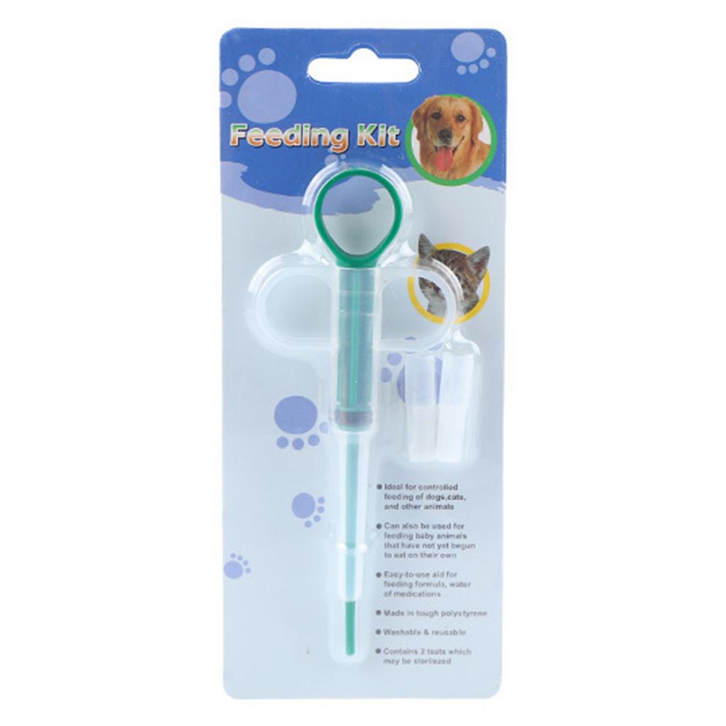 Медицинский шприц для питомцев, многоцелевой, для влажного и сухого корма, безопасный, гигиеничный, многоразовый, для собак и кошек