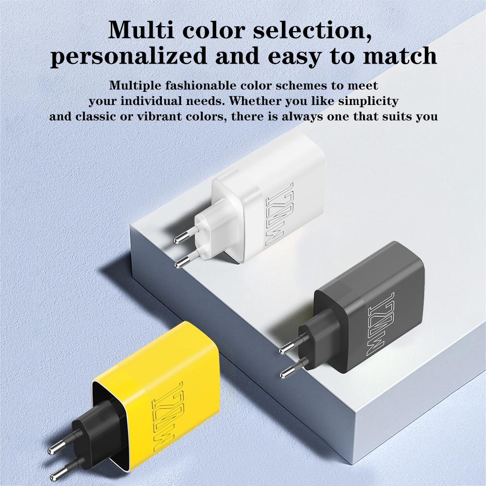 Всего 120 Вт 4 порта USB Type C зарядное устройство быстрая зарядка мобильный телефон адаптер для iPhone Samsung Xiaomi быстрая зарядка 3.0 настенное зарядное устройство
