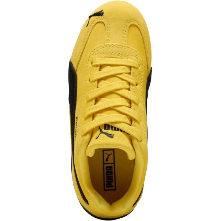 Puma Speedcat Удобные Повседневные Низкие Повседневные Кроссовки Детские Желтый Черный 401699-15
