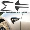 For Tesla Model 3 2017 2023 Side Camera Protection Cover Turn Signal Trim Decor Sticker Wing Fender Decoration Cover Accessoires