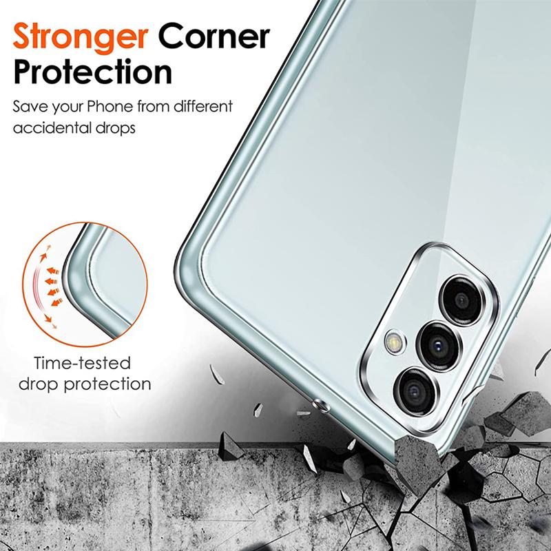 Чехол для телефона Samsung Galaxy M23 5G Мягкий силиконовый прозрачный противоударный