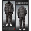 Heavy Duty Workwear Set Men Women Cotton Camo Jacket Pants Industrial Uniform