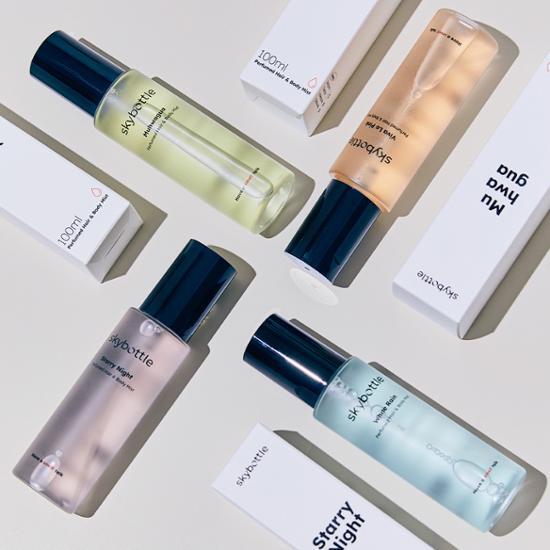 SkyBottle Perfume Hair & Body Mist 100ml 5 Types, Choose 1